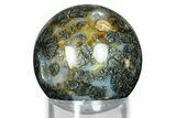 Colorful Polished Marcasite Agate Sphere - Indonesia #330210-1